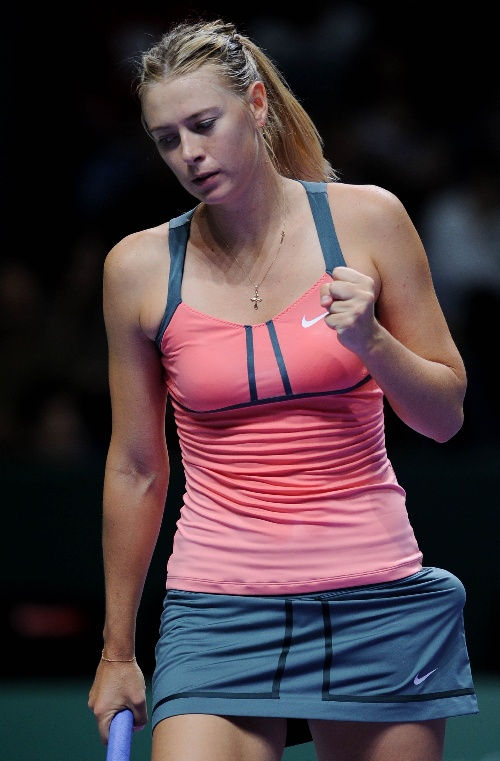 壹号娱乐- 莎拉波娃打球 